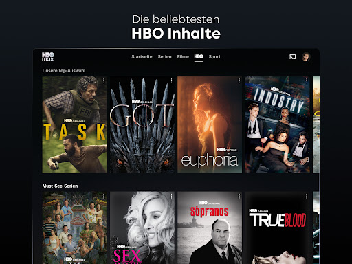 HBO Max: Filme und Serien Screenshot