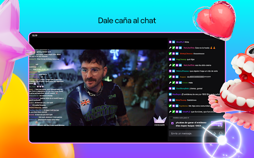 Captura de pantalla de Twitch: emisiones en directo