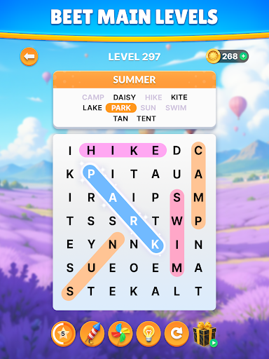 Captura de pantalla de Wordscapes Search: Word Games