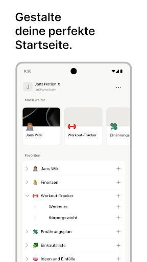 Notion: Notizen, Aufgaben, KI Screenshot