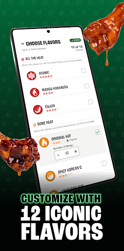 Captura de pantalla de Wingstop
