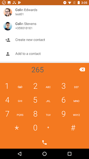 Captura de pantalla de ZoiPer Pro - SIP Softphone