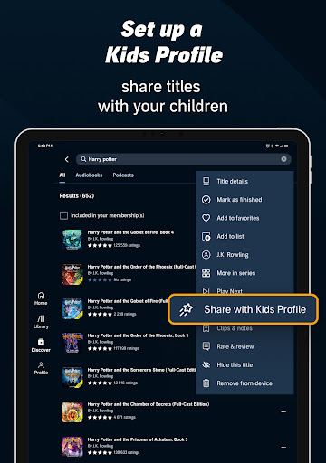 Audible: Audiobooks & Podcasts screenshot