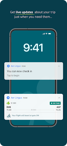 Captura de pantalla de Aer Lingus App