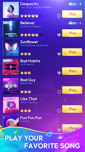 Rhythm Tiles : Piano Game screenshot