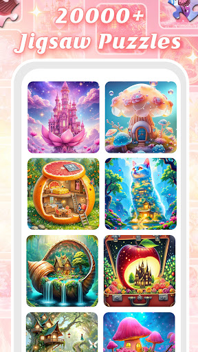 Captura de pantalla de Whimsical House Jigsaw