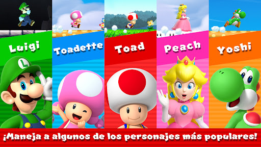 Captura de pantalla de Super Mario Run