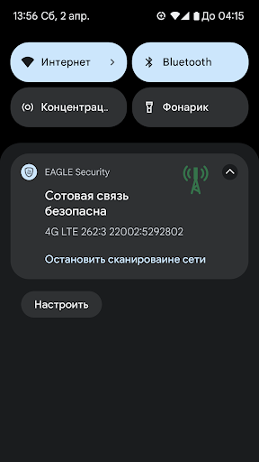 Captura de pantalla de EAGLE Security UNLIMITED