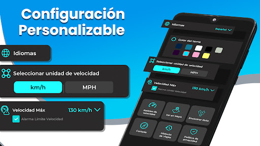 Captura de pantalla de Velocimetro gps y pro odometer