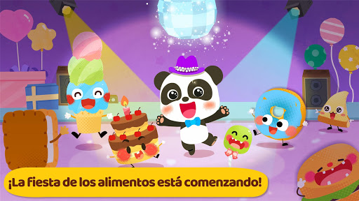 Captura de pantalla de Fiesta de comida Panda Bebé