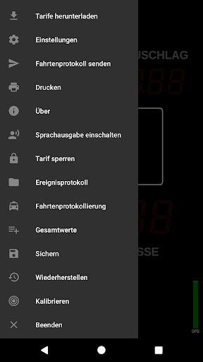 Taxameter Screenshot