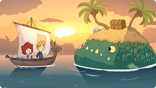 Captura de pantalla de Lost in Play