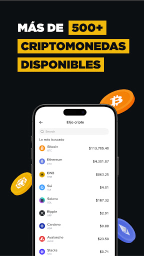 Captura de pantalla de Binance: Bitcoin, Crypto y NFT
