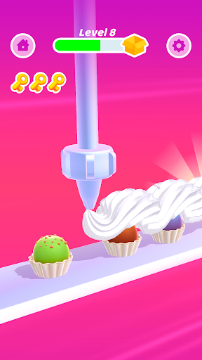Captura de pantalla de Perfect Cream: Glaseado ideal