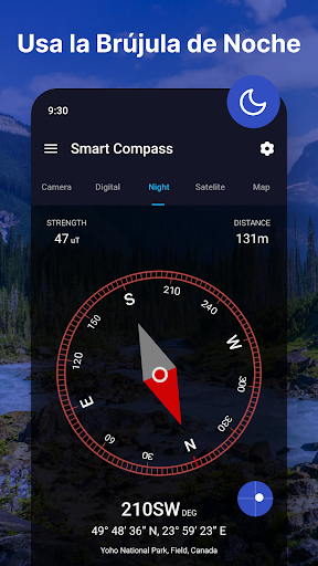 Captura de pantalla de App Brújula - Brújula precisa