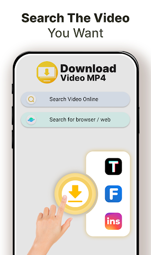 Captura de pantalla de Descargar Vídeos & Player HD