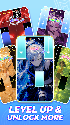 Captura de pantalla de Piano Game 4: EDM Tiles