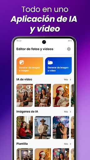 Captura de pantalla de GoraAI:Photo Video Maker Music