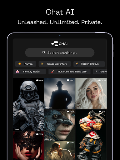 Chai: Chat AI Platform Screenshot
