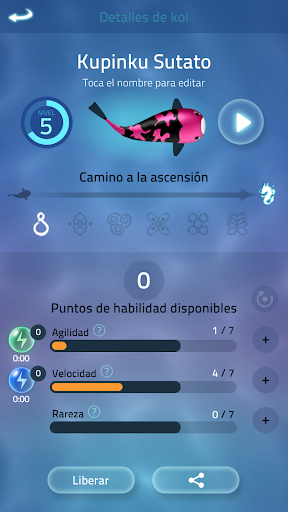 Captura de pantalla de Zen Koi Pro