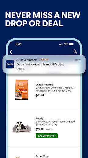 Captura de pantalla de Petco: The Pet Parents Partner