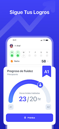 Captura de pantalla de Aprender idiomas Lucida AI