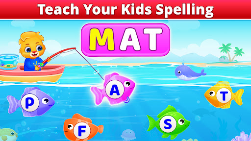 Captura de pantalla de Spelling & Phonics: Kids Games