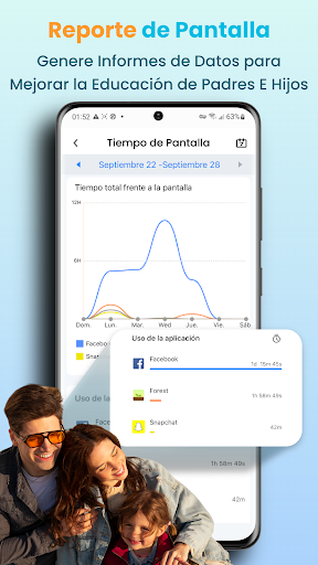 Captura de pantalla de KidsGuard Pro -Monitoreo Tel