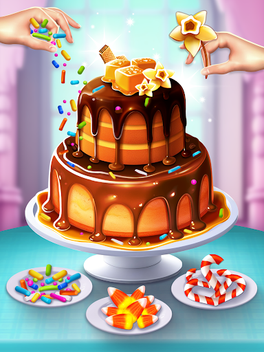 Captura de pantalla de Cake Maker DIY: Baking Games