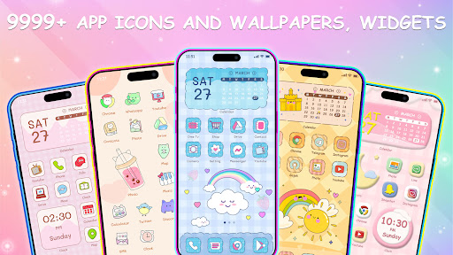 Captura de pantalla de BeautyTheme: Iconos y Widgets