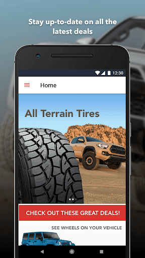 Discount Tire Screenshot