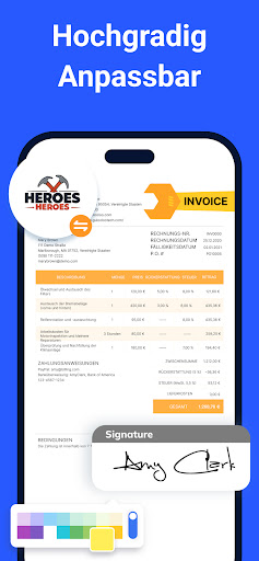Rechnung App, Invoice Maker Screenshot