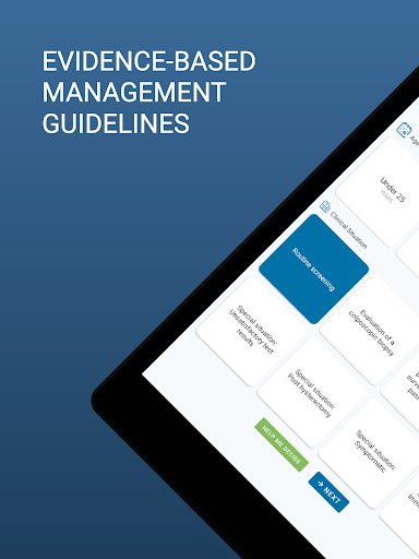 Captura de pantalla de ASCCP Management Guidelines