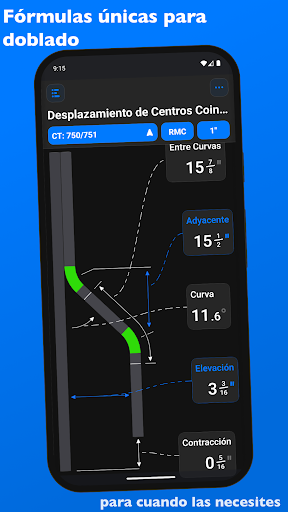 Captura de pantalla de QuickBend: Doblado de Conducto