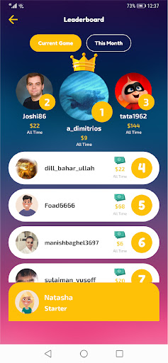 Captura de pantalla de Play and Win-Win Cash Prizes!
