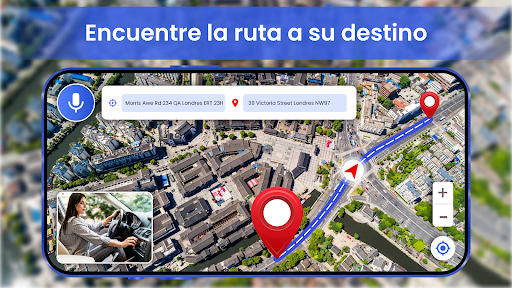Captura de pantalla de Live Earth Map- Satellite View