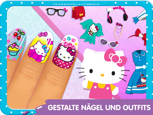 Hello Kitty Nagelsalon Screenshot