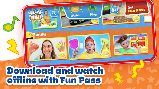 Captura de pantalla de Vlad y Niki – juegos y vídeos