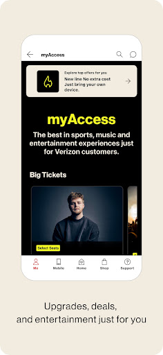 Captura de pantalla de My Verizon