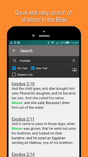 Captura de pantalla de King James Bible - KJV Offline