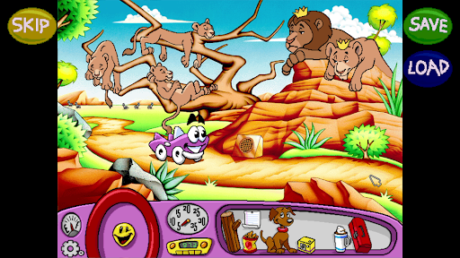 Captura de pantalla de Putt-Putt® Saves the Zoo