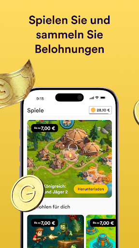 Golden Surveys - Belohnungen Screenshot
