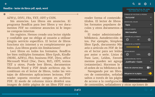 Captura de pantalla de ReadEra – lector de libros