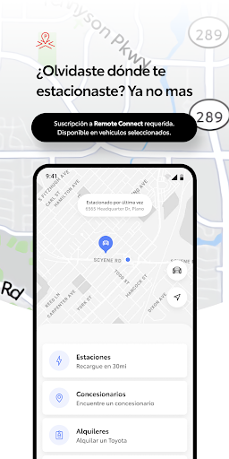 Captura de pantalla de Toyota