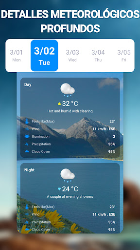 Captura de pantalla de El Tiempo 15 Días - Weather