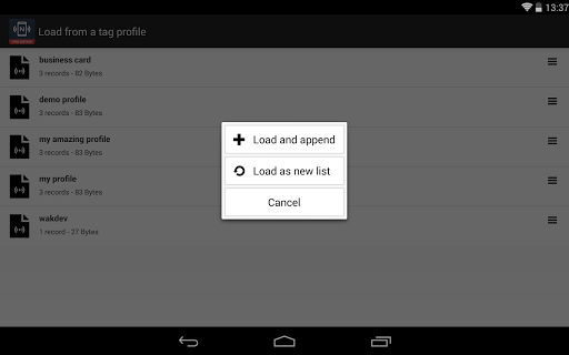 NFC Tools - Pro Edition screenshot