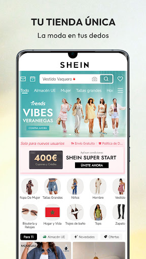 Captura de pantalla de SHEIN-Compras Online