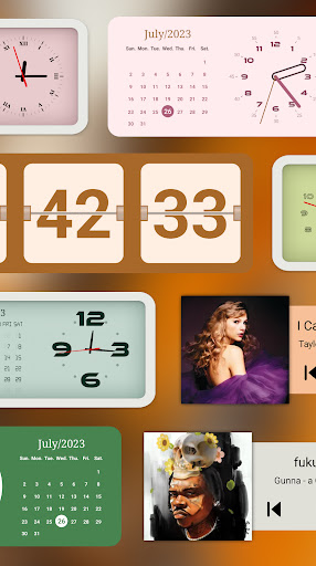 Captura de pantalla de Widgeet-Color Widgets(Widget)