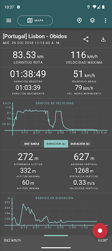 Captura de pantalla de Geo Tracker - GPS tracker