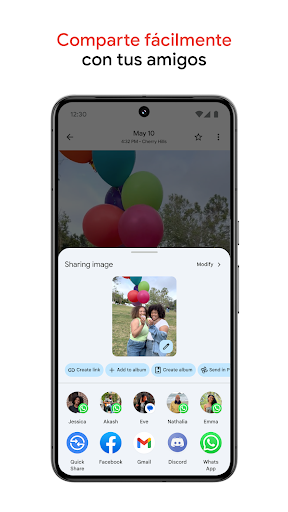 Captura de pantalla de Google Fotos